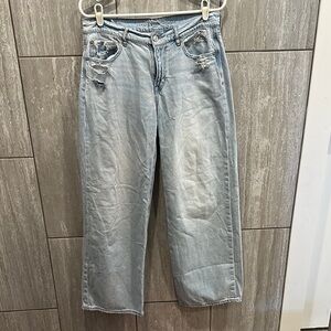 AMERICAN EAGLE LOW RISE SKATER JEANS